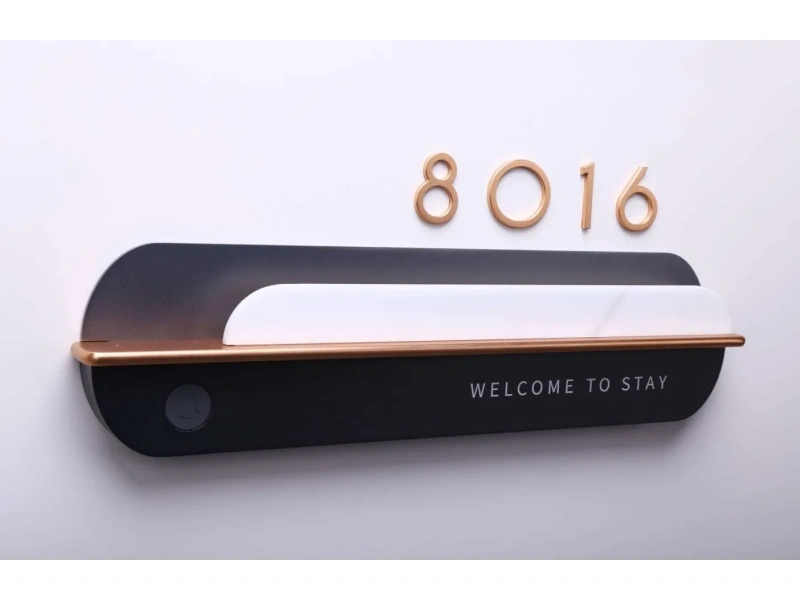 酒店客房门牌系统整体解决方案