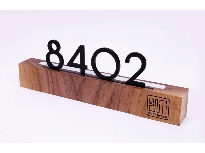 酒店客房门牌系统整体解决方案