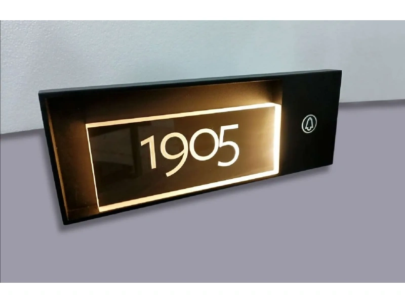 酒店客房门牌系统整体解决方案