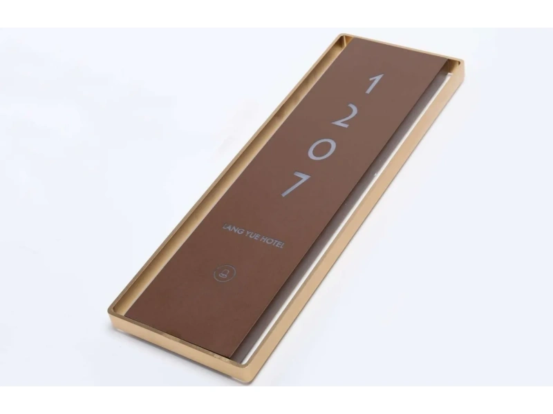 酒店客房门牌系统整体解决方案