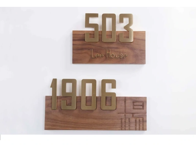 酒店客房门牌系统整体解决方案