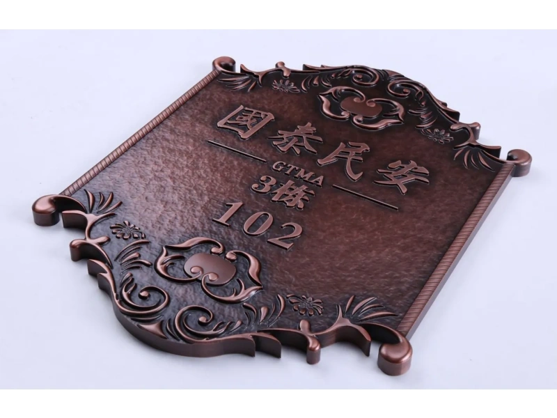 铜/不锈钢浮雕，每件皆是独一无二的艺术品