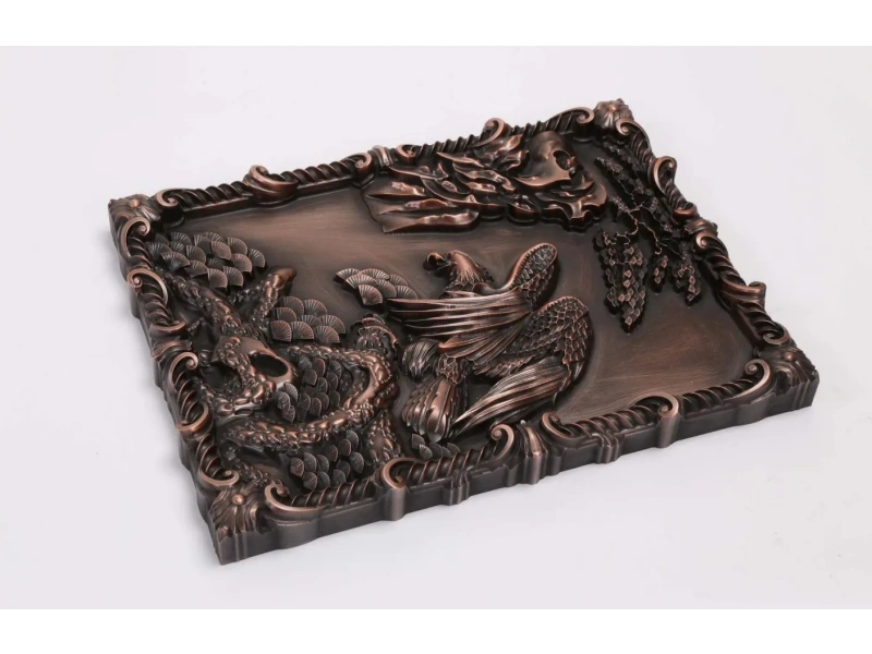 铜/不锈钢浮雕，每件皆是独一无二的艺术品