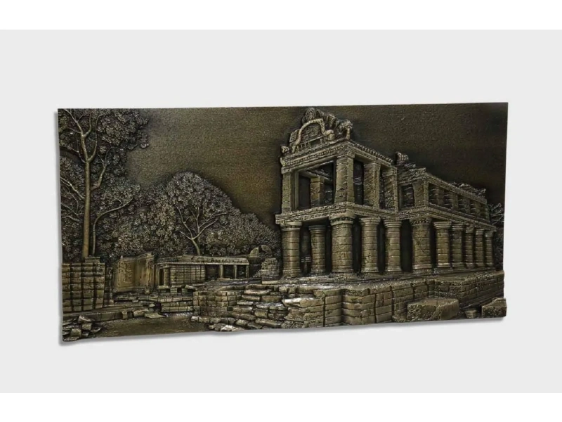 铜/不锈钢浮雕，每件皆是独一无二的艺术品