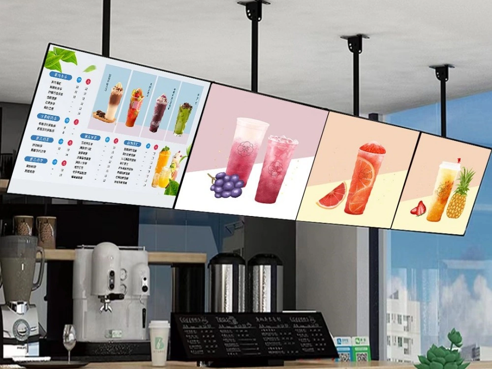 奶茶吊装超薄灯箱