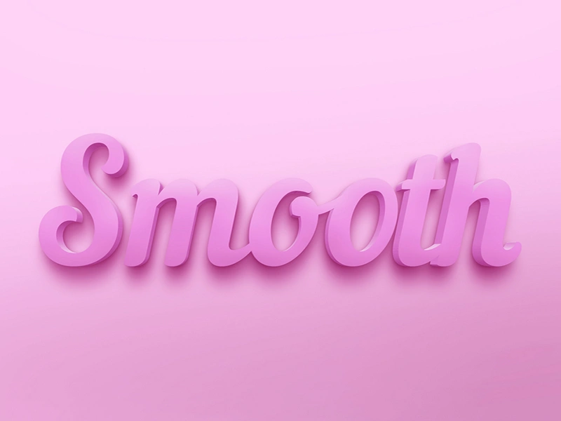 材质可选、不发光的烤漆字