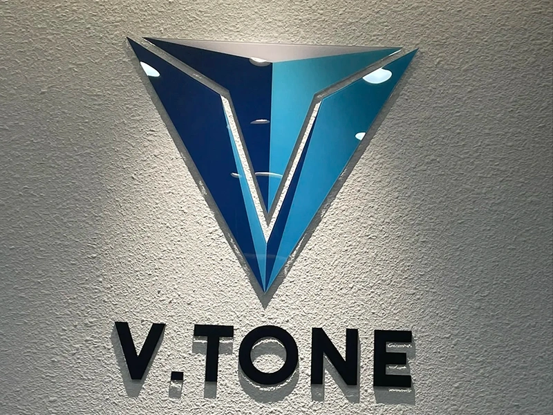 材质可选、不发光的烤漆字